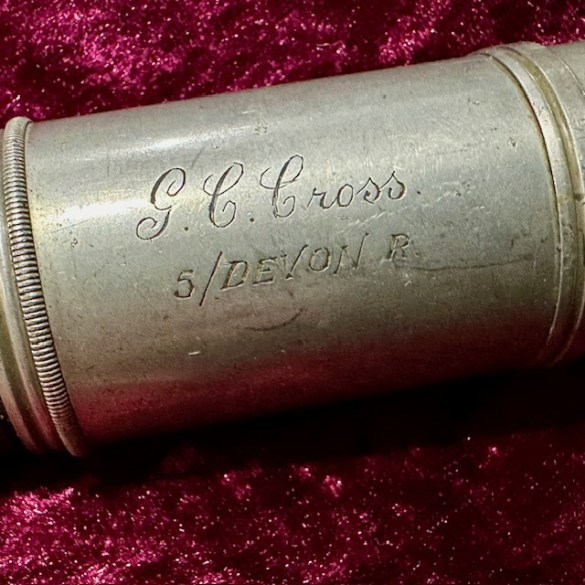 WW1 5th Devon Regiment Telescope 1